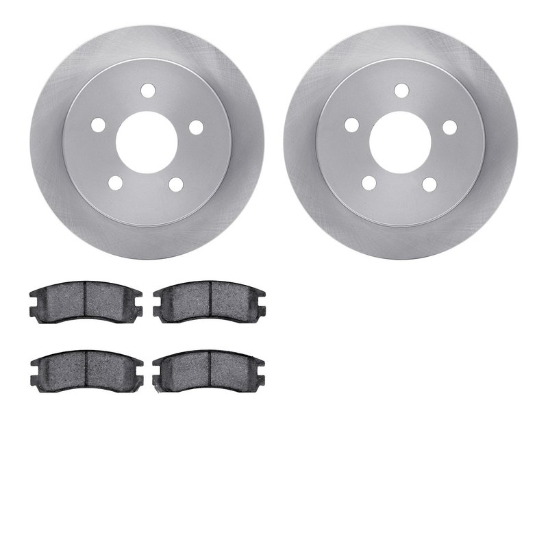 Dynamite Friction 6502-52069 Disc Brake Kit - Rear