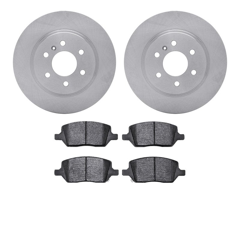 Dynamite Friction 6502-52118 Disc Brake Kit - Rear