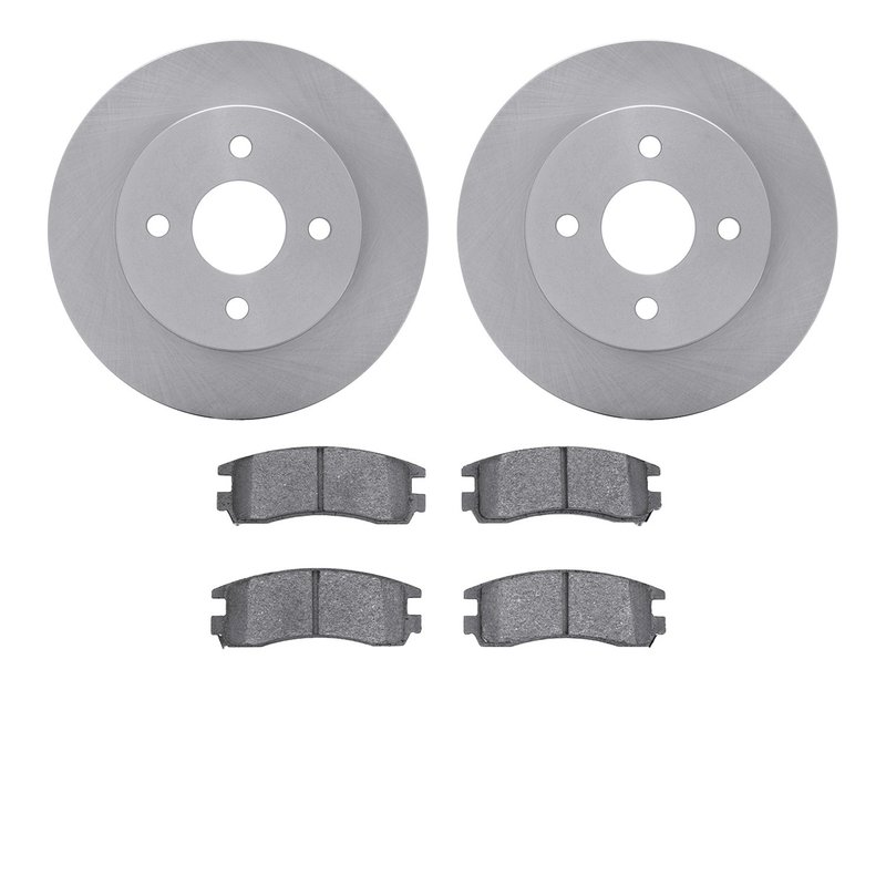 Dynamite Friction 6502-53010 Disc Brake Kit - Rear