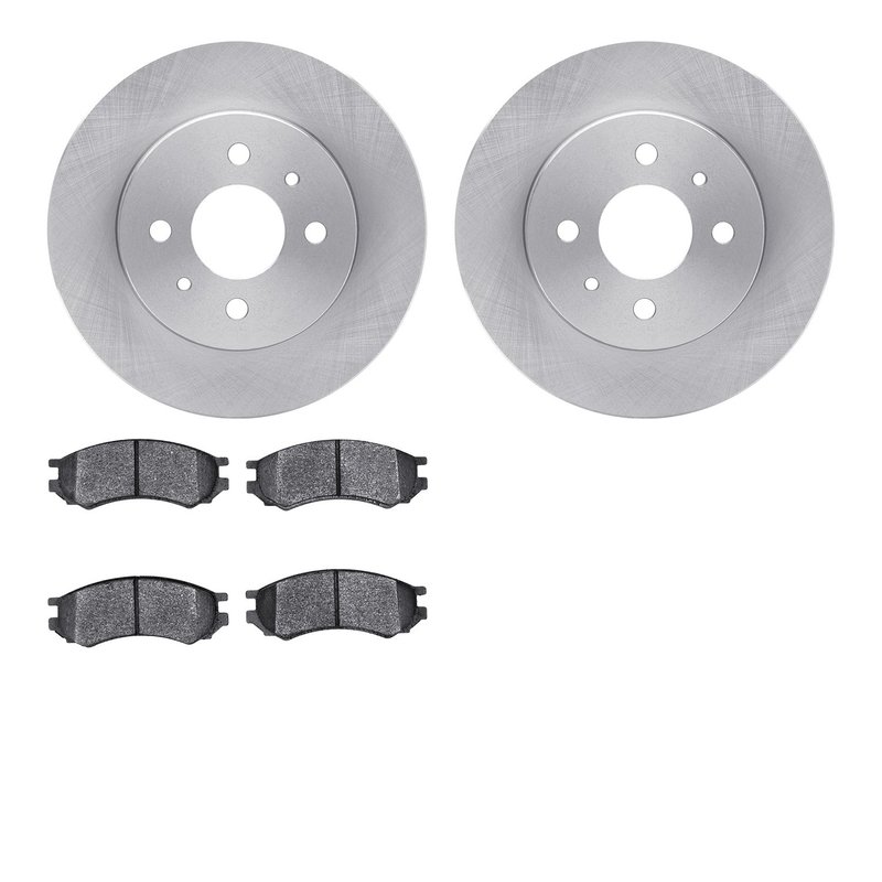 Dynamite Friction 6502-53016 Disc Brake Kit - Front