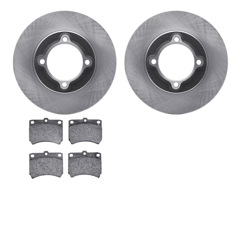 Dynamite Friction 6502-54222 Disc Brake Kit - Front
