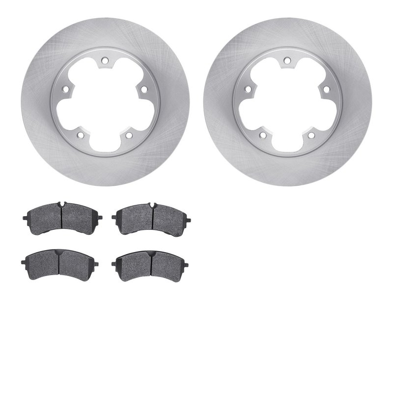 Dynamite Friction 6502-54228 Disc Brake Kit - Rear