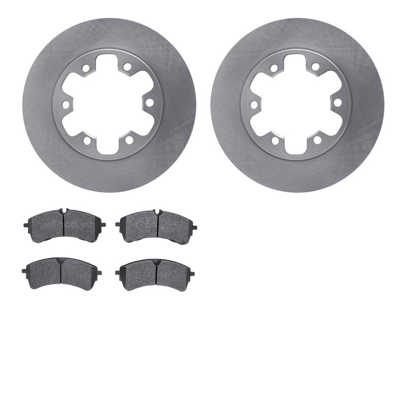 Dynamite Friction 6502-54229 Disc Brake Kit - Rear