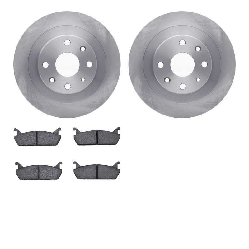 Dynamite Friction 6502-54233 Disc Brake Kit - Rear