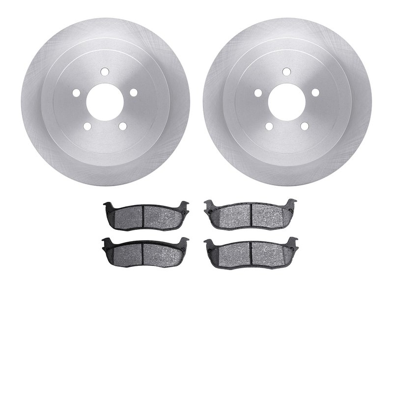 Dynamite Friction 6502-55020 Disc Brake Kit - Rear