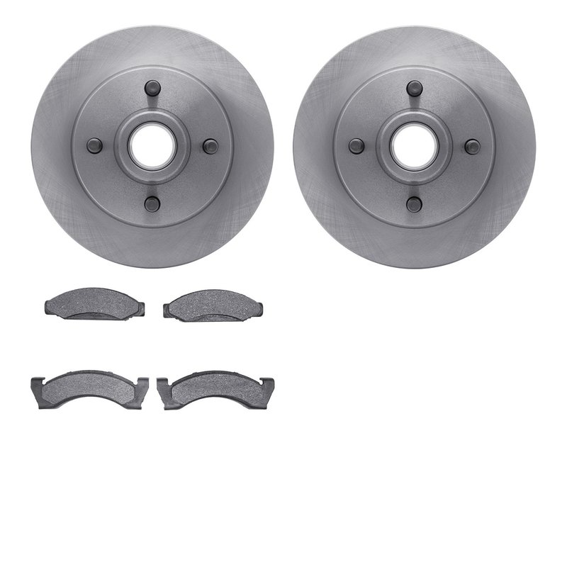 Dynamite Friction 6502-55046 Disc Brake Kit - Front