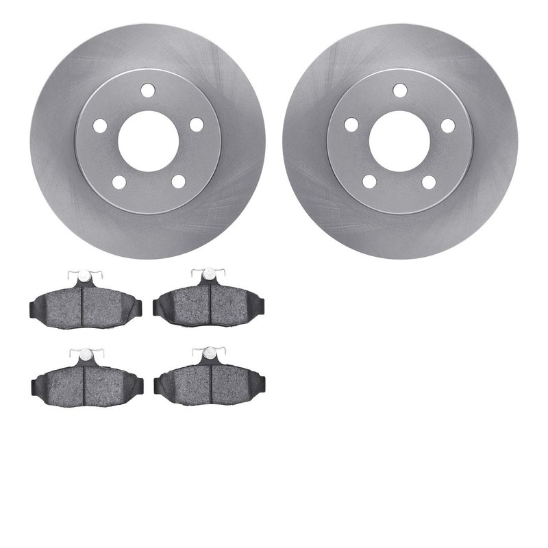 Dynamite Friction 6502-55071 Disc Brake Kit - Rear