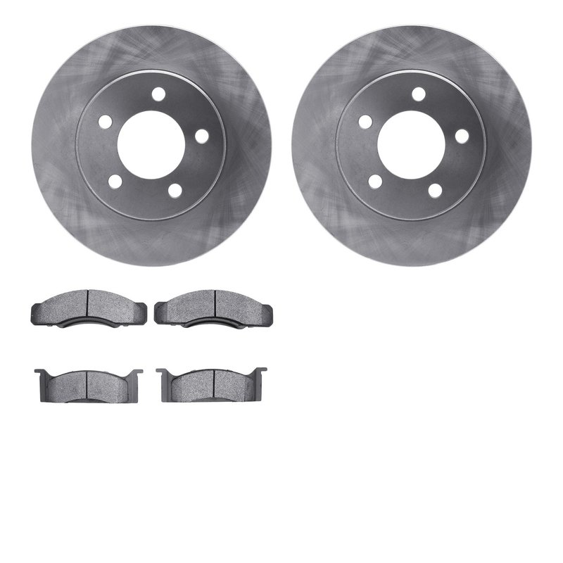 Dynamic Friction 6502-55105 Disc Brake Kit - Front