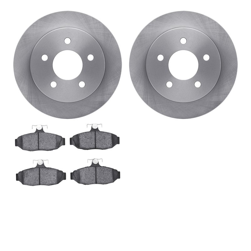 Dynamic Friction 6502-55859 Disc Brake Kit - Rear