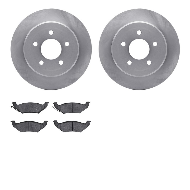 Dynamite Friction 6502-56047 Disc Brake Kit - Rear