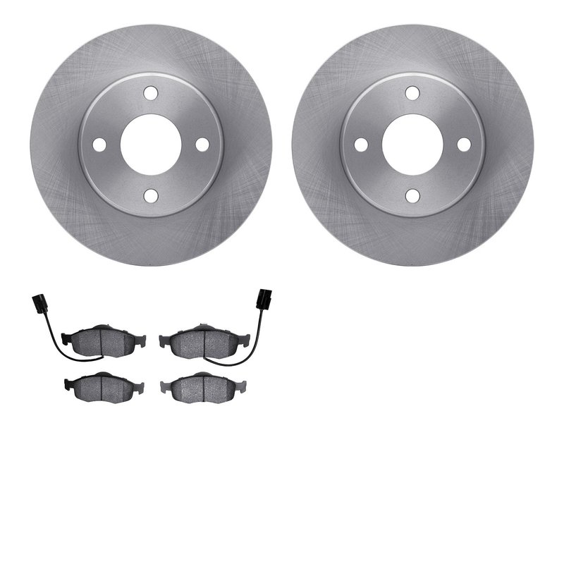 Dynamite Friction 6502-56062 Disc Brake Kit - Front