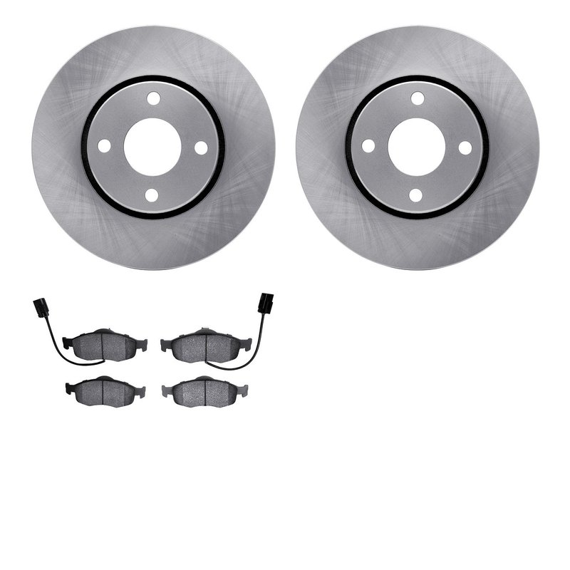 Dynamite Friction 6502-56094 Disc Brake Kit - Front