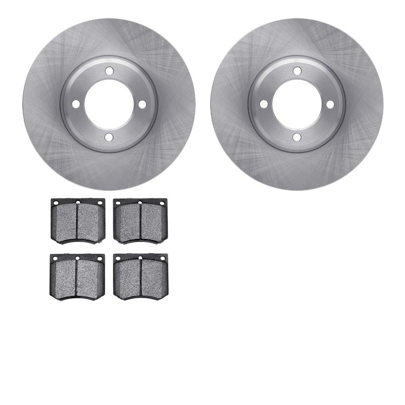 Dynamite Friction 6502-56104 Disc Brake Kit - Front