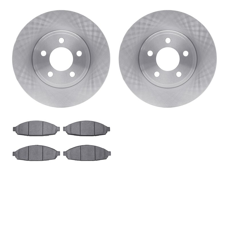 Dynamite Friction 6502-56109 Disc Brake Kit - Front