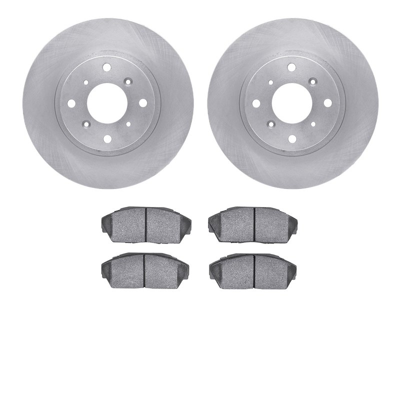 Dynamic Friction 6502-58031 Disc Brake Kit - Front