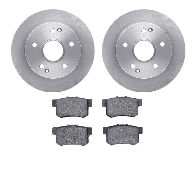 Dynamite Friction 6502-58076 Disc Brake Kit - Rear