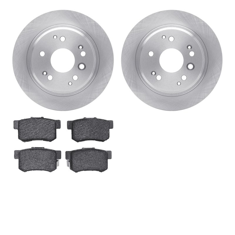 Dynamite Friction 6502-58106 Disc Brake Kit - Rear