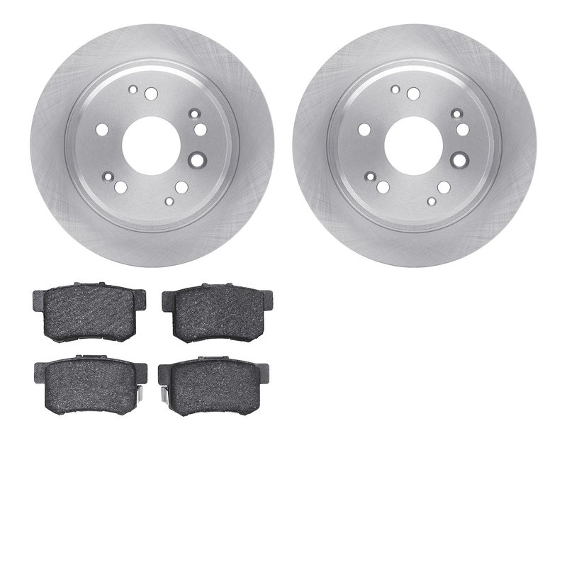 Dynamite Friction 6502-58107 Disc Brake Kit - Rear