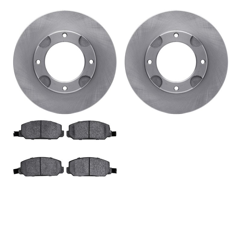 Dynamic Friction 6502-59102 Disc Brake Kit - Front
