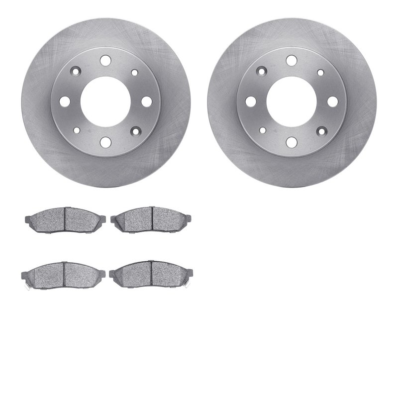 Dynamite Friction 6502-59126 Disc Brake Kit - Front