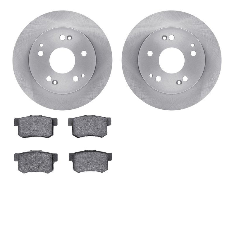 Dynamite Friction 6502-59243 Disc Brake Kit - Rear