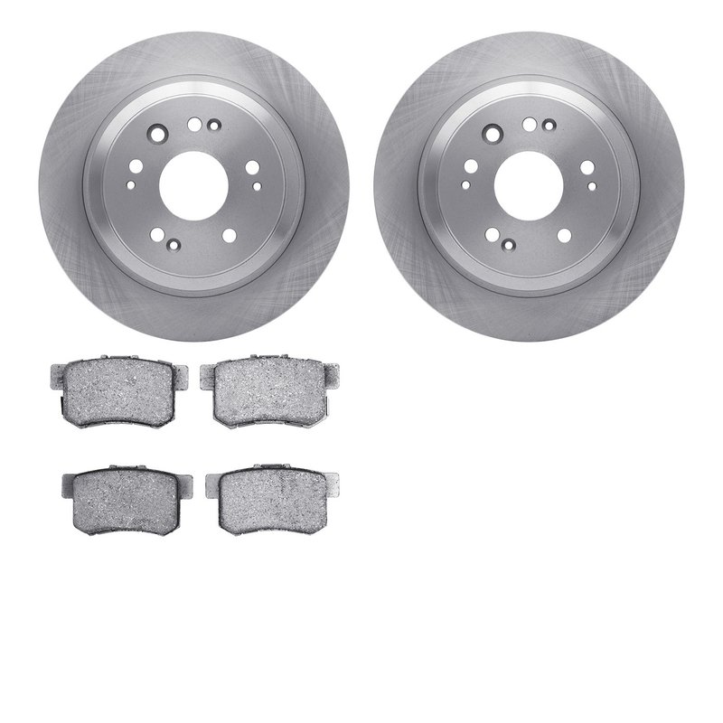 Dynamite Friction 6502-59276 Disc Brake Kit - Rear