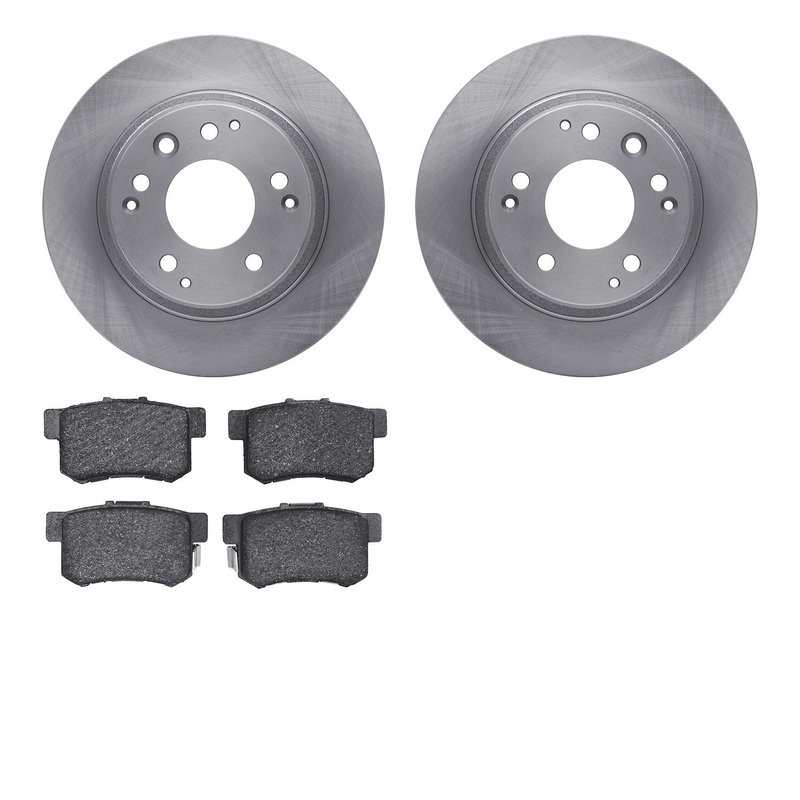 Dynamite Friction 6502-59319 Disc Brake Kit - Rear