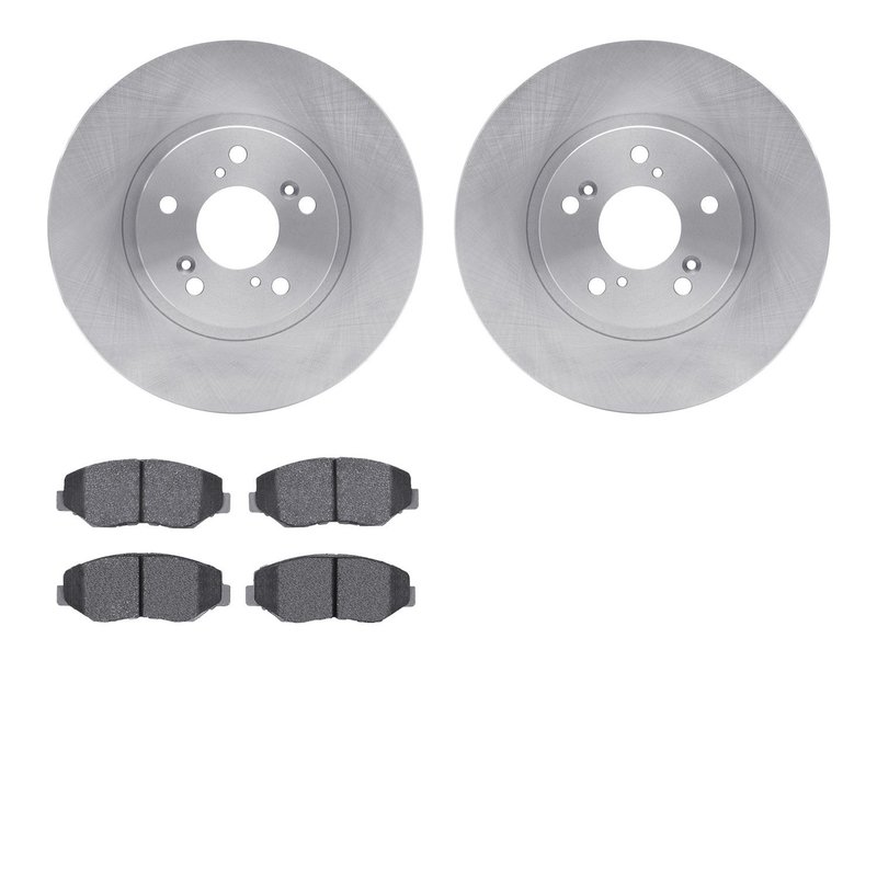 Dynamite Friction 6502-59342 Disc Brake Kit - Front