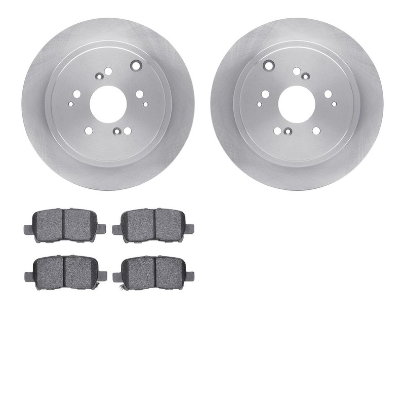 Dynamite Friction 6502-59354 Disc Brake Kit - Rear