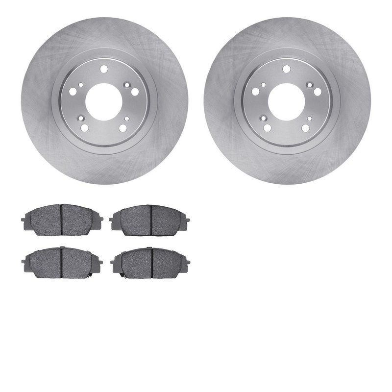 Dynamite Friction 6502-59358 Disc Brake Kit - Front