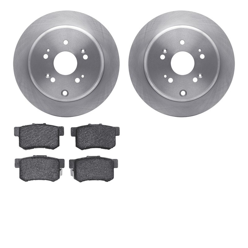 Dynamite Friction 6502-59379 Disc Brake Kit - Rear