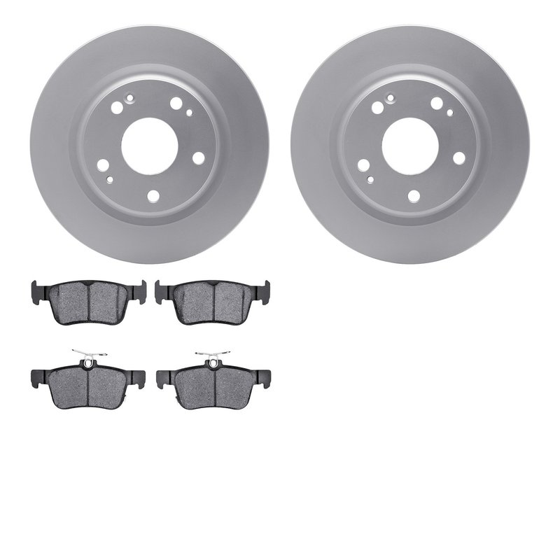 Dynamite Friction 6502-59489 Disc Brake Kit - Rear
