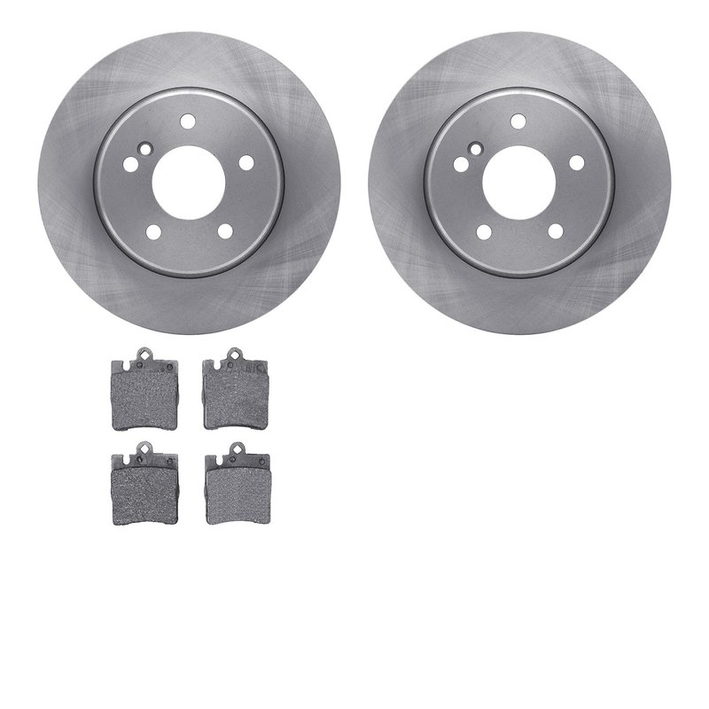 Dynamite Friction 6502-63247 Disc Brake Kit - Rear