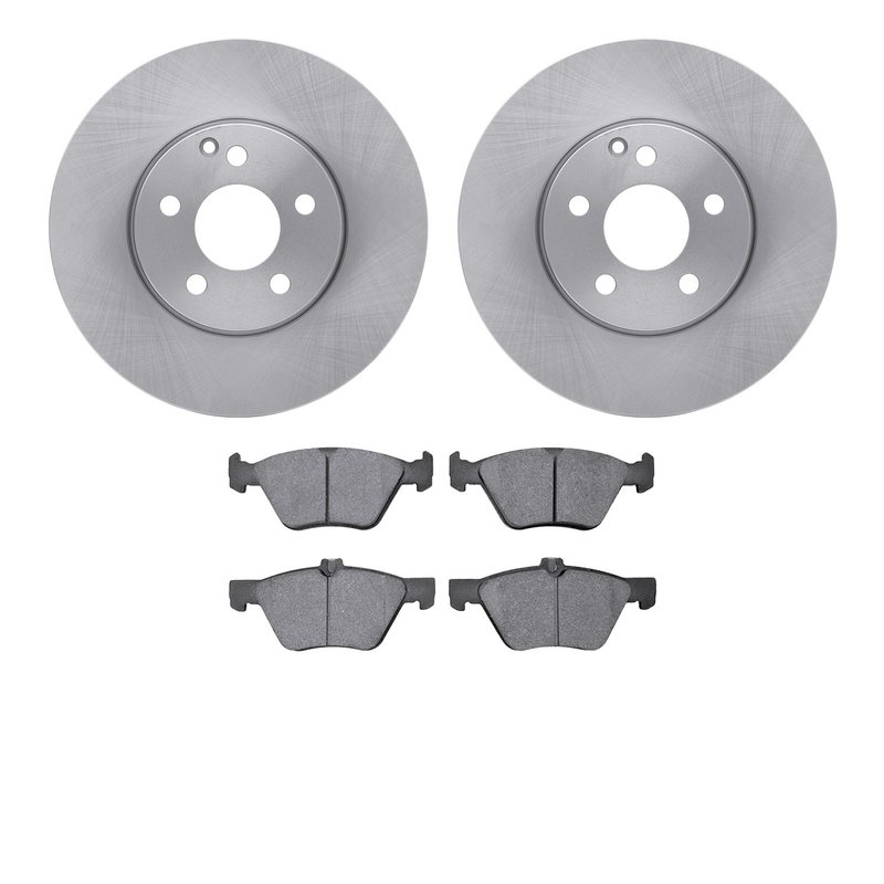 Dynamite Friction 6502-63362 Disc Brake Kit - Front