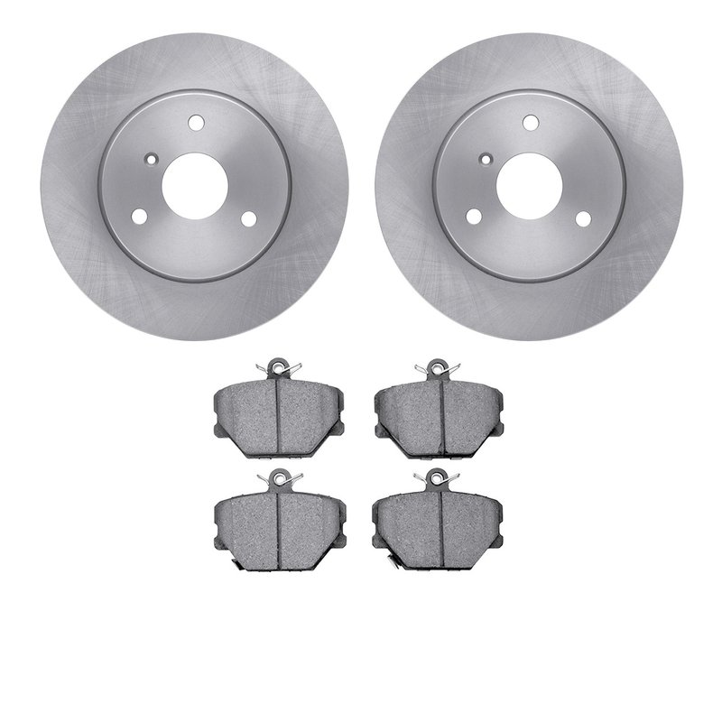 Dynamite Friction 6502-63404 Disc Brake Kit - Front