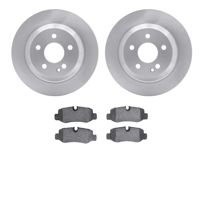 Dynamite Friction 6502-63542 Disc Brake Kit - Rear