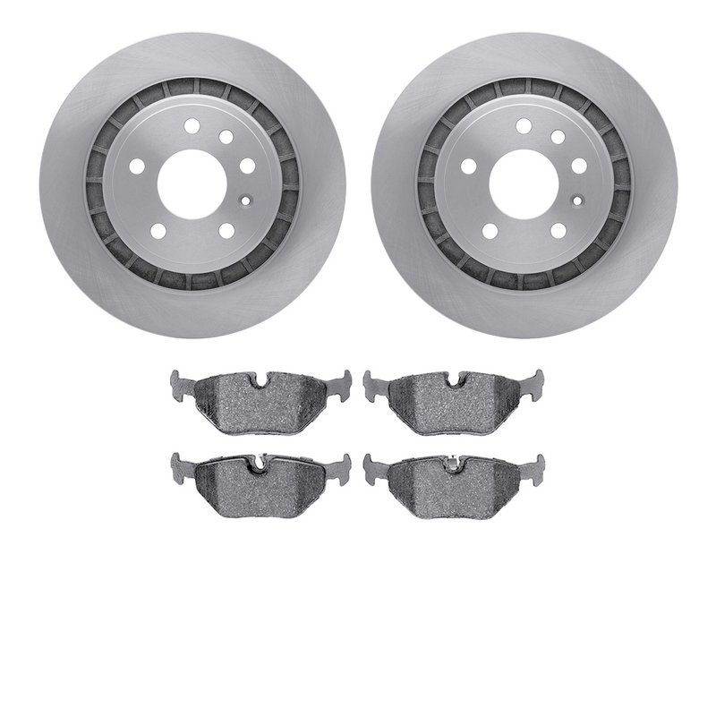 Dynamite Friction 6502-65093 Disc Brake Kit - Rear