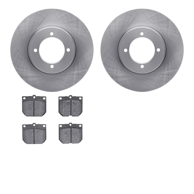 Dynamite Friction 6502-67148 Disc Brake Kit - Front