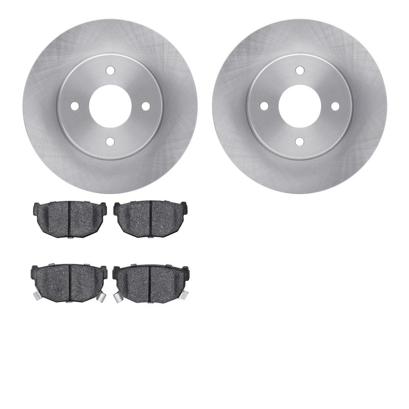 Dynamite Friction 6502-67187 Disc Brake Kit - Rear