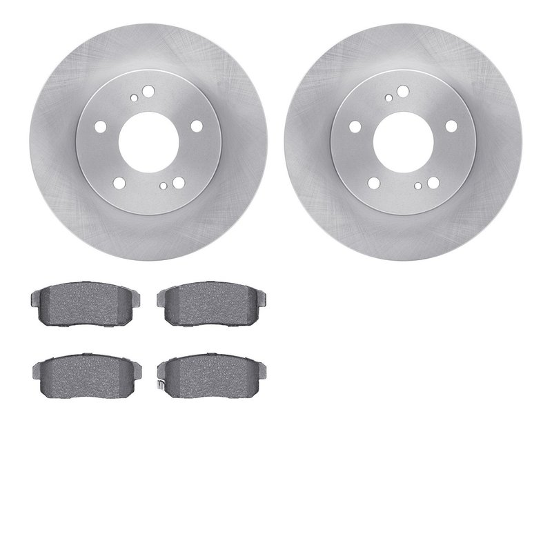 Dynamite Friction 6502-67297 Disc Brake Kit - Rear