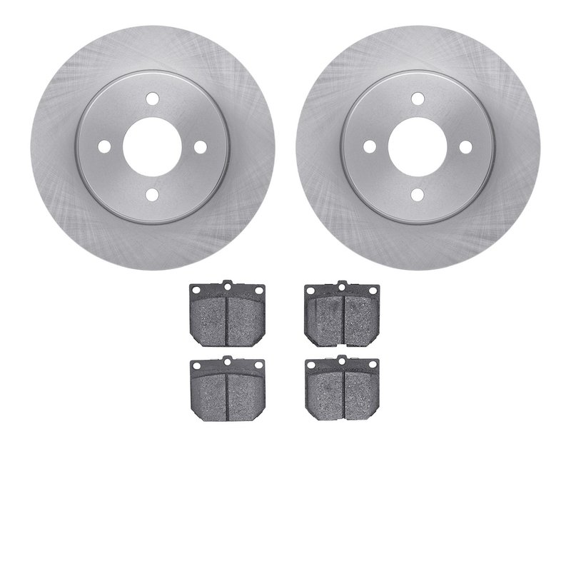Dynamite Friction 6502-67426 Disc Brake Kit - Front