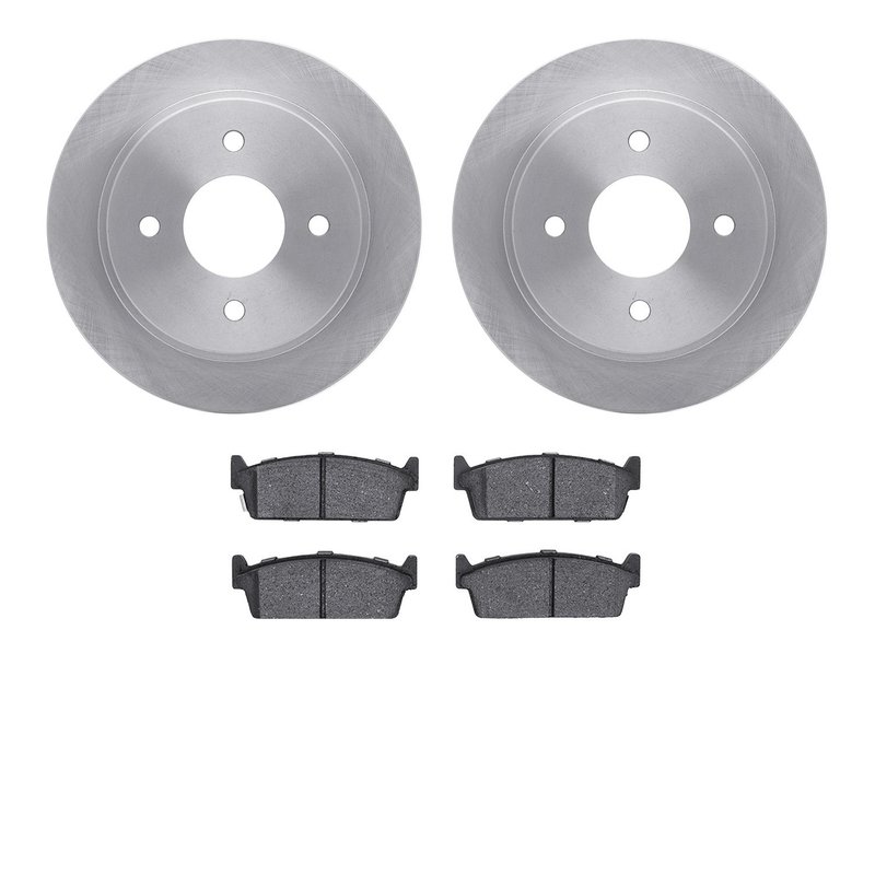 Dynamite Friction 6502-68022 Disc Brake Kit - Rear