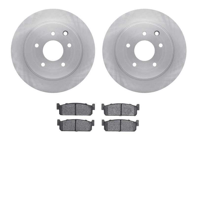 Dynamite Friction 6502-68035 Disc Brake Kit - Rear