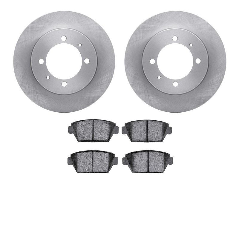 Dynamic Friction 6502-72098 Disc Brake Kit - Rear