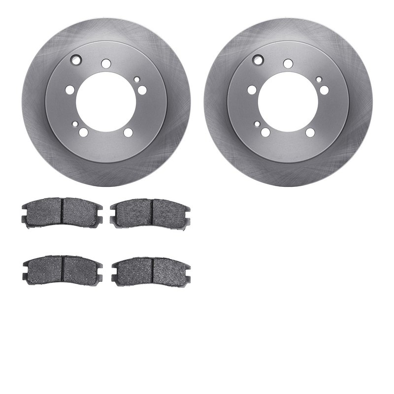 Dynamite Friction 6502-72110 Disc Brake Kit - Rear