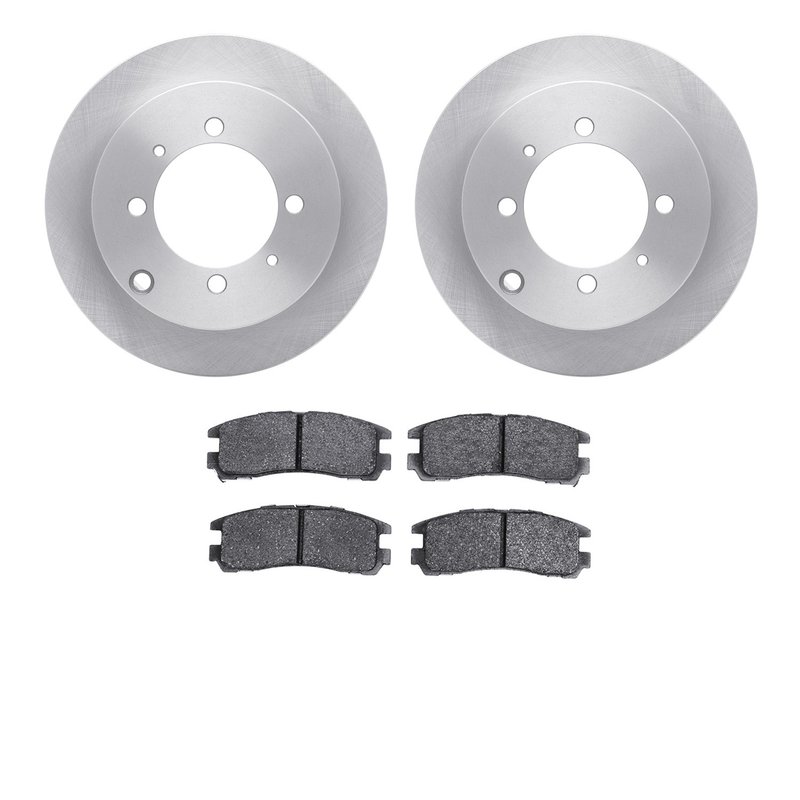 Dynamite Friction 6502-72128 Disc Brake Kit - Rear