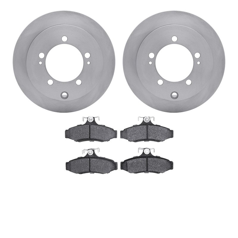 Dynamite Friction 6502-72130 Disc Brake Kit - Rear