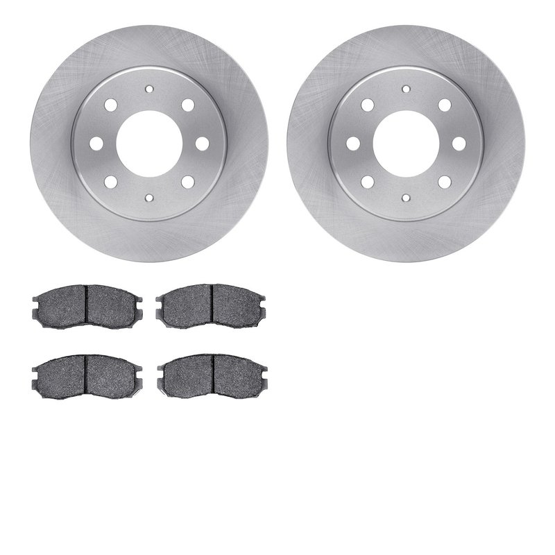 Dynamite Friction 6502-72140 Disc Brake Kit - Front