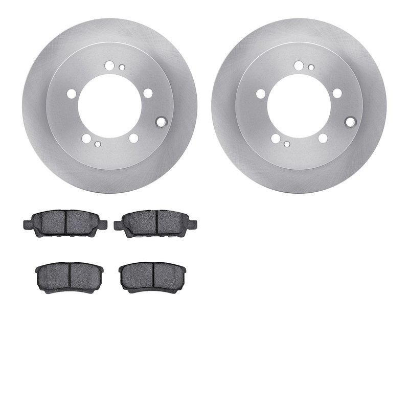 Dynamite Friction 6502-72174 Disc Brake Kit - Rear