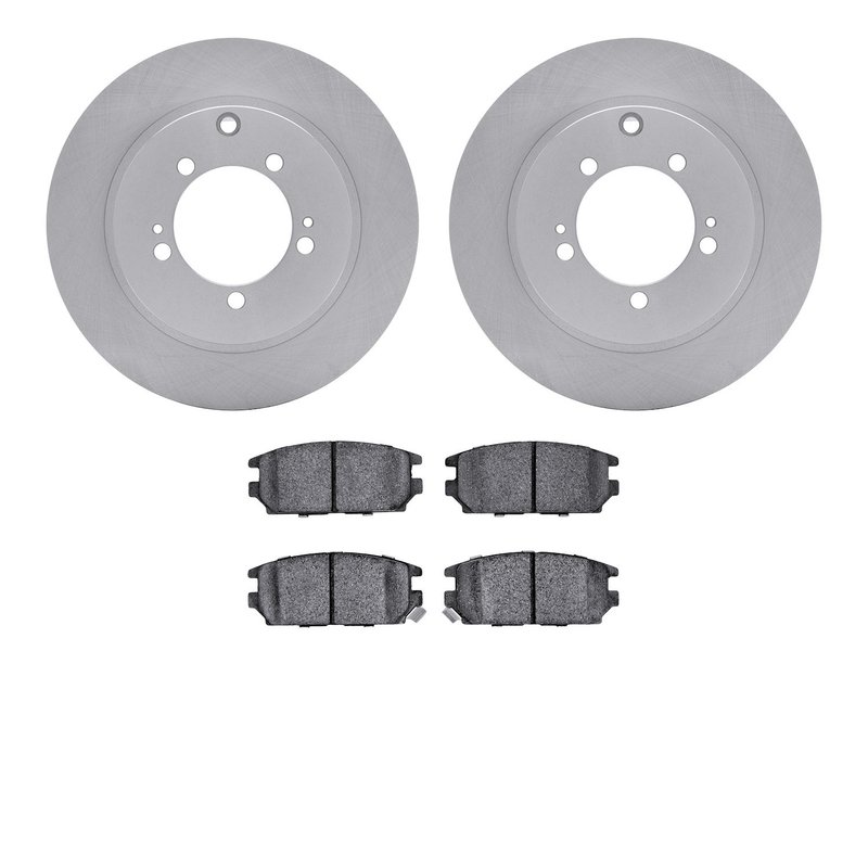 Dynamite Friction 6502-72182 Disc Brake Kit - Rear